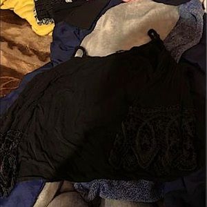 Blouse, it’s a size small and it’s black